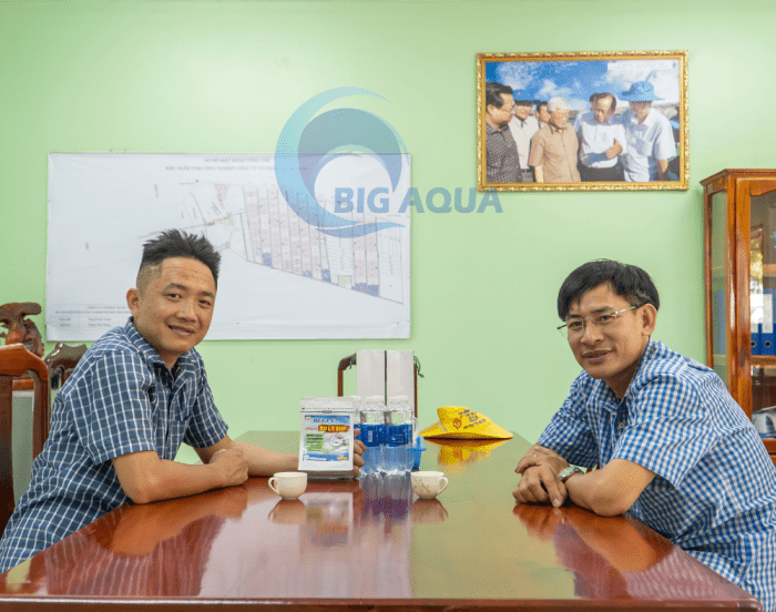 Ông Lê Văn Hiếu – CEO Công ty CP Thương mại & Dịch vụ BigBoss cùng Ông Nguyễn Bá Thuần – Tổng Giám đốc Công ty Trung Sơn